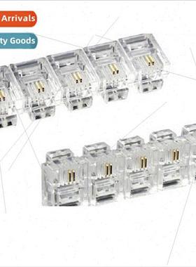 RJ11 crystal head 2 pole telephone crystal head 2 pole telep