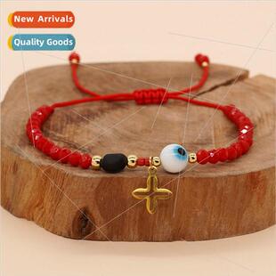 eyes crystal beads New steel glazed stainless four bohemian