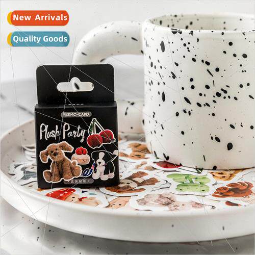 Plush Party Boxed Stickers American Cute Dolls Student Diary