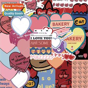 44 small fresh Ouyang Nana Mazzzzy stickers material handboo