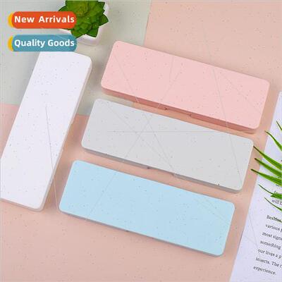 mple macaron stationery box students multifunctional pencil