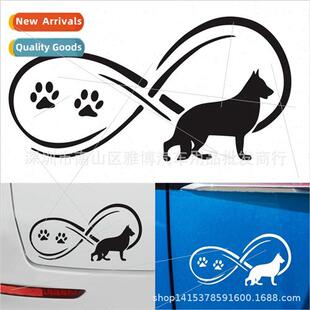 D-1030 Dachshund cute animal personalized fashion car sticke