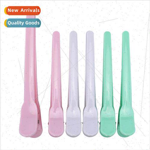 Small fresh plastic clip color clip hair clip household stra