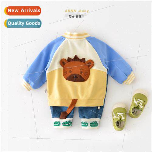 Childrens jackets fall new men and women baby cartoon long-s