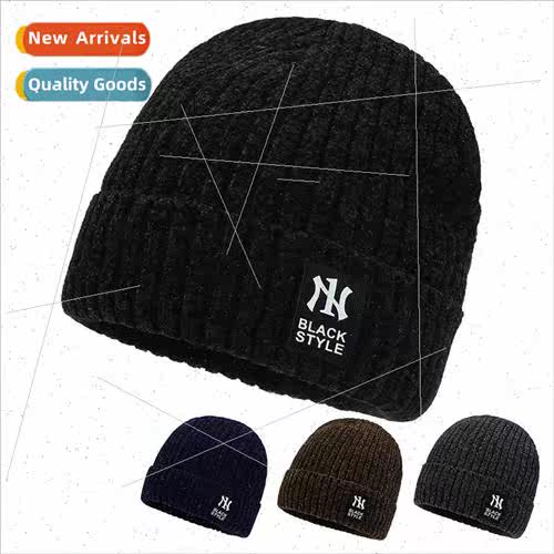Winter mens warm wool cap outdoor padded and thickened cheni