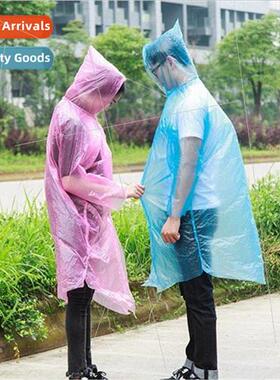 Outdoor portable thickened disposable raincoat mountaineerin