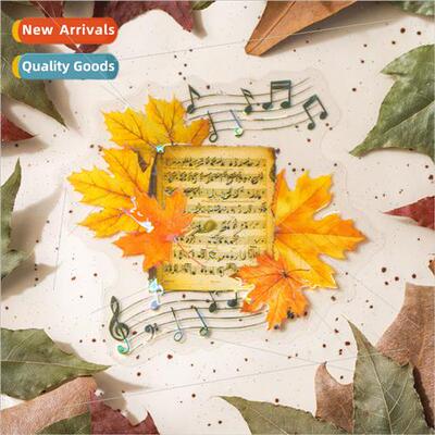Shell ght PET Stickers Maple Middle Concerto Series Romantic