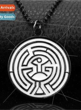 Westworld labyrinth necklace personalized nd retro creative