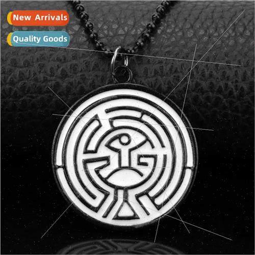 Westworld labyrinth necklace personalized nd retro creative