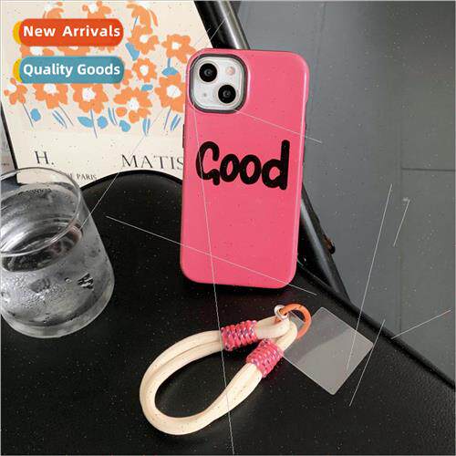 Simple Rose English  适用 Apple 14ProMax Phone Case iPhone 1