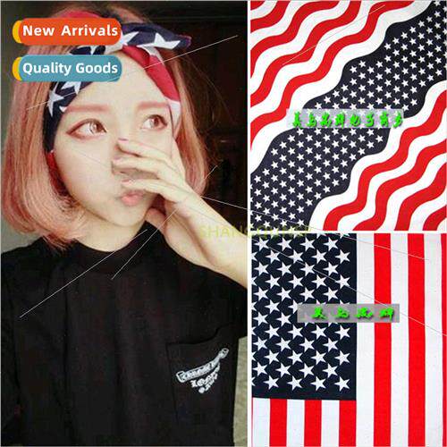 Fashion cashew flower bandana pattern set dance new U.S. fiv