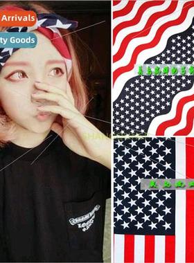 Fashion cashew flower bandana pattern set dance new U.S. fiv