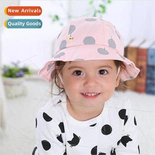childrens fisherman hat Korean shading the summer childr