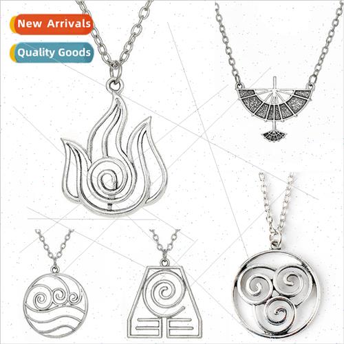 The new simple fashion hollowed out flame label sea waves Ch