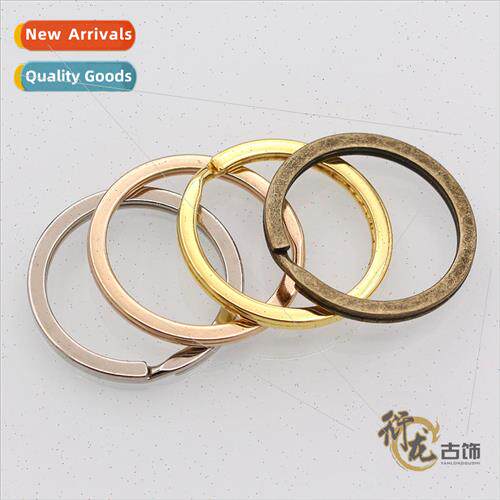 diy key ring flat ring 30MM ring handmade creative luggage a
