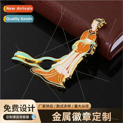 Metal badges ancient  ladies badge medals pin school badge c
