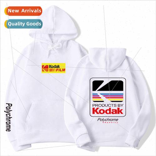 Polychrome Kodak Hoodie Sweatshirt Mens and Womens Printed P