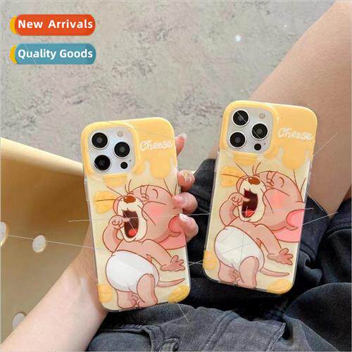 Cartoon Cheese Mouse 适用 iPhone 13/12Pro Phone Case Apple 1