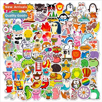 100 small size 4cm hydrogen balloon mix and match stickers i
