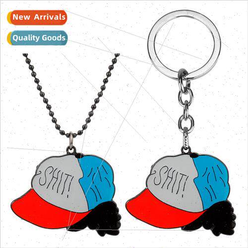 Movie & TV Peripherals Riverdale Alloy Keychain Oil Drip Hat