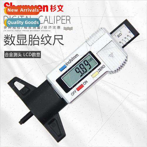 lver Digital Tread Ruler Tread Depth Ruler Tread Inspection