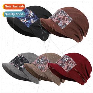 outdoor wra and tongue duck warm female caps winter fall New