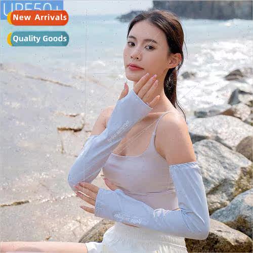 Ice sleeve female anti-ultraviolet ice silk thin summer driv