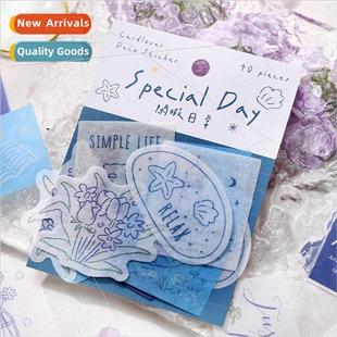 bouquet sticker series flowers pack large Washi