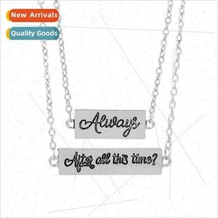this time Couple After Necklace Word all One Jewelry Always
