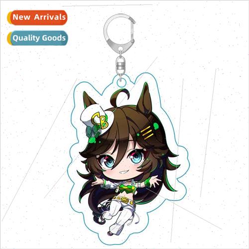 Anime and manga  acrylic double-sided pendant Racehorse Pret