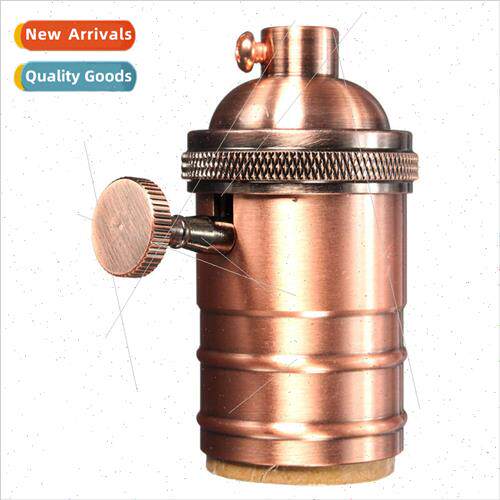 E27/E26 250V Pure Copper Lamp Base Bright Body Lamp Base Pen