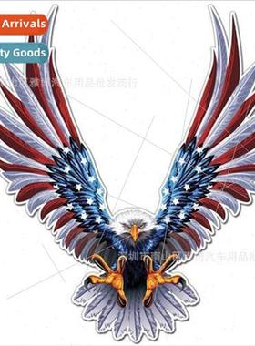 D-644 Bald Eagle U.S. Flag Modification Stickers Car Persona