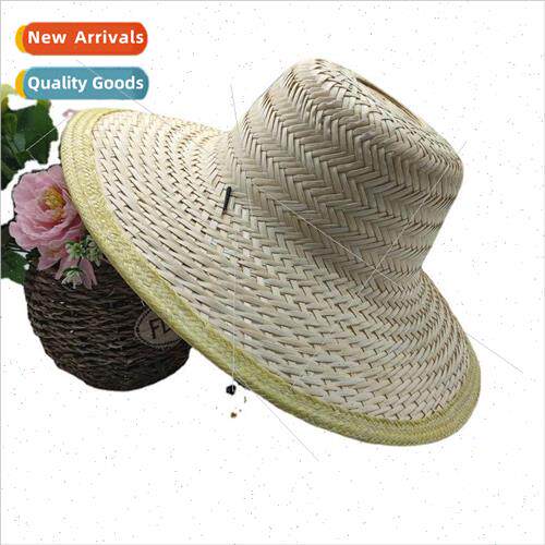 Bamboo woven hat summer shade cool hat farmers handmade bamb