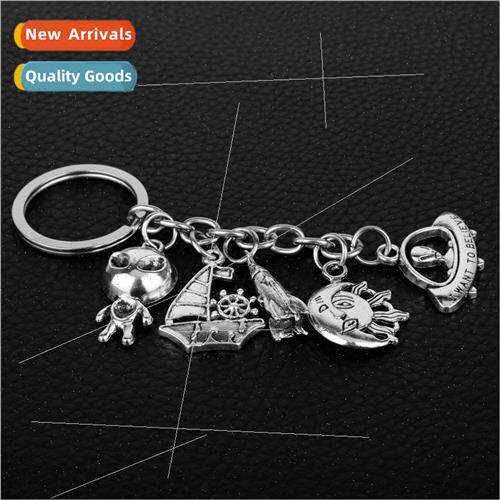 U.S. drama The X-Filesxblock case alien spaceship keychain p