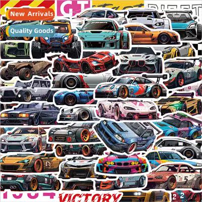 50 pcs modified car stickers graffiti decoration handbook no