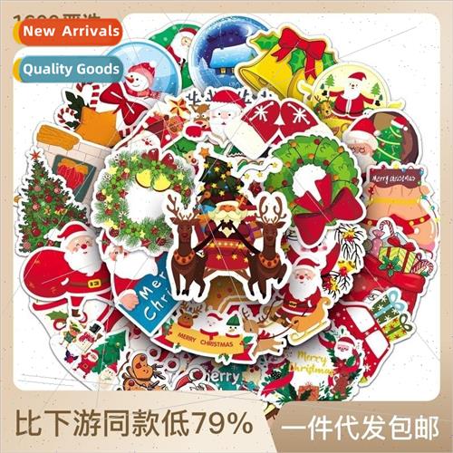 52 pcs of Christmas party decoration Santa Claus coo card aq