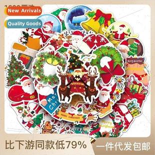 Santa card coo Claus decoration party Christmas pcs