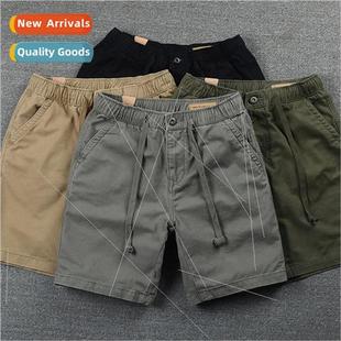 Casual shorts men loose four pants summer sports running fiv