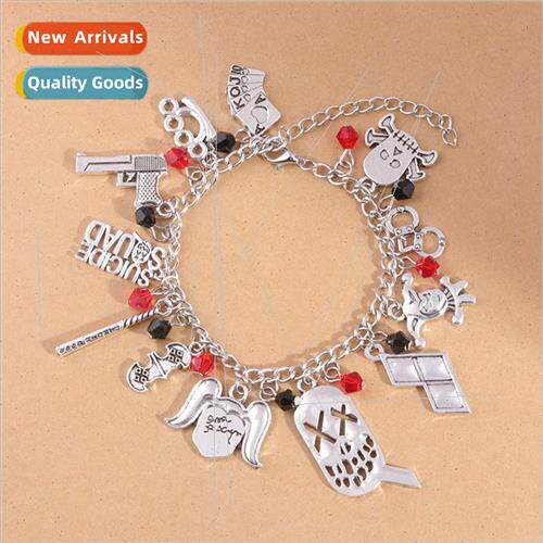 Halloween  Suicide Squad Bracelet Joker Woman Baseball Bat W