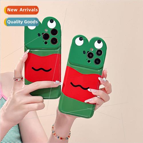 Fun funny three-dimensional frog 适用 Apple 13ProMax new iPh