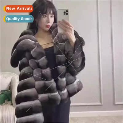 2023 winter new senior sense of fashionable noblewoman fur i