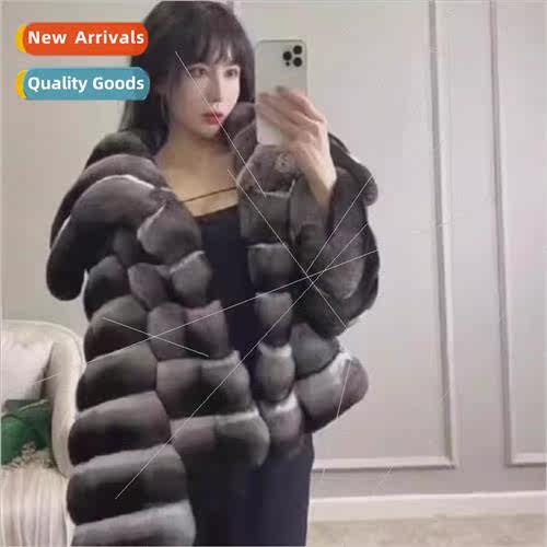 2023 winter new senior sense of fashionable noblewoman fur i