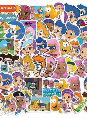 50 preschoolers animation bubble peacock fish doodle toy sti