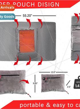 USB heating blanket temperature control electric shawl cover