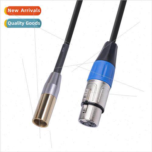 mini xlr 3 pole male to 3 pole ca female audio cable Double