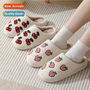 cotton home and men slippers winter series fruit cozy New