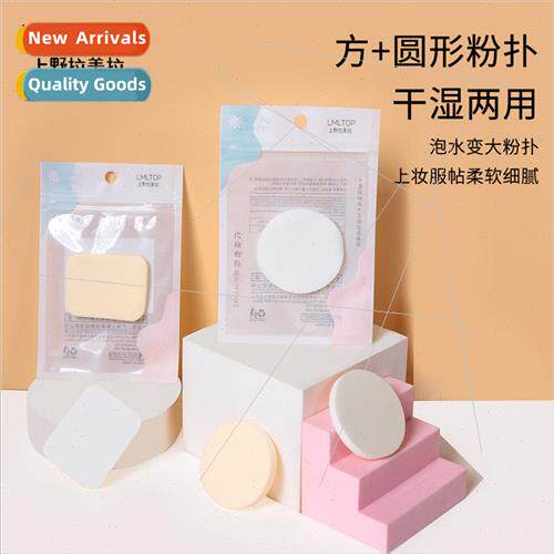Wet & Dry Makeup Powder Puff Skin-friendly Square Round Edge