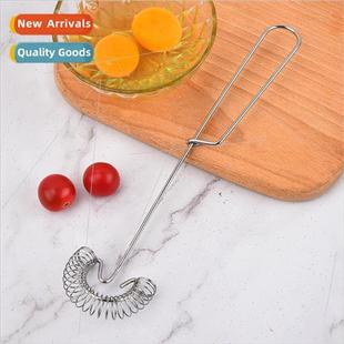 egg hand and cream mixer coil spring whisk steel Stainless
