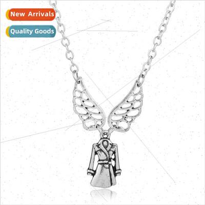 Jewelry Evil 适用ce Necklace Personalized Vintage Coat Wing