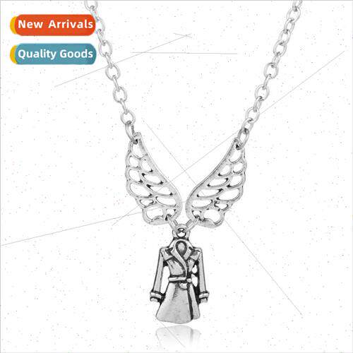Jewelry Evil 适用ce Necklace Personalized Vintage Coat Wing